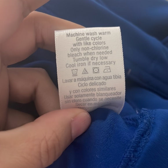 NWOT- Danskin Now Blue Lightweight Jacket - Picture 5 of 5